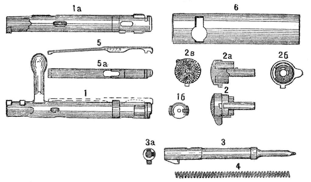 Рис. 6. Части затвора