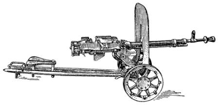 Рис. 2. Общий вид 12,7-мм пулемета (ДШК) обр. 1938 г.