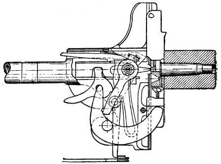 Рис. 131. Преждевременный спуск ударника с автоматического взвода