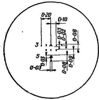 Рис. 51. Сетка прицела ПГН-1