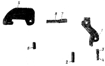 Рис. 28. Механизм запирания: