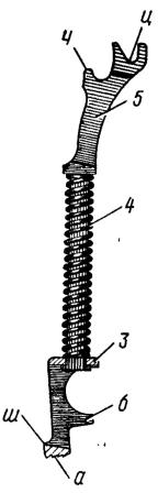 Рис. 5. Тяга курка в сборе: