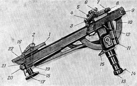 Рис. 62. Механизм наводки: