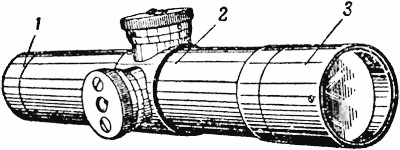 Рис. 95. Оптический прицел обр. 1940 г.